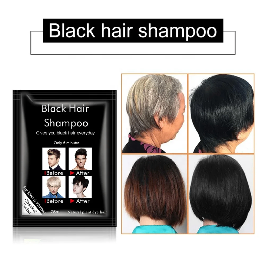 Shampoo Colorant Noir Rapide