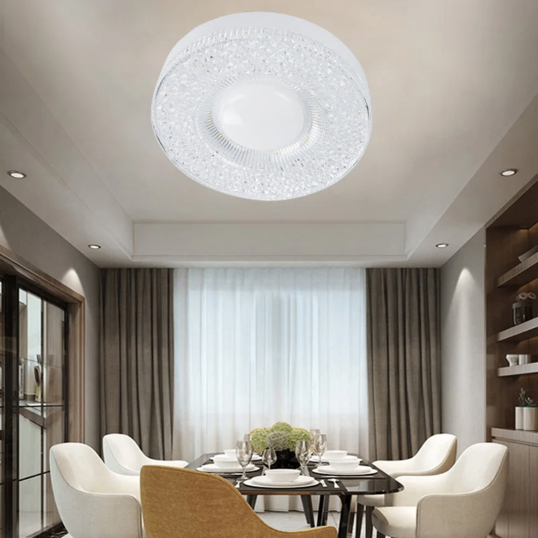 Plafonnier à LED Cristal Éclatant