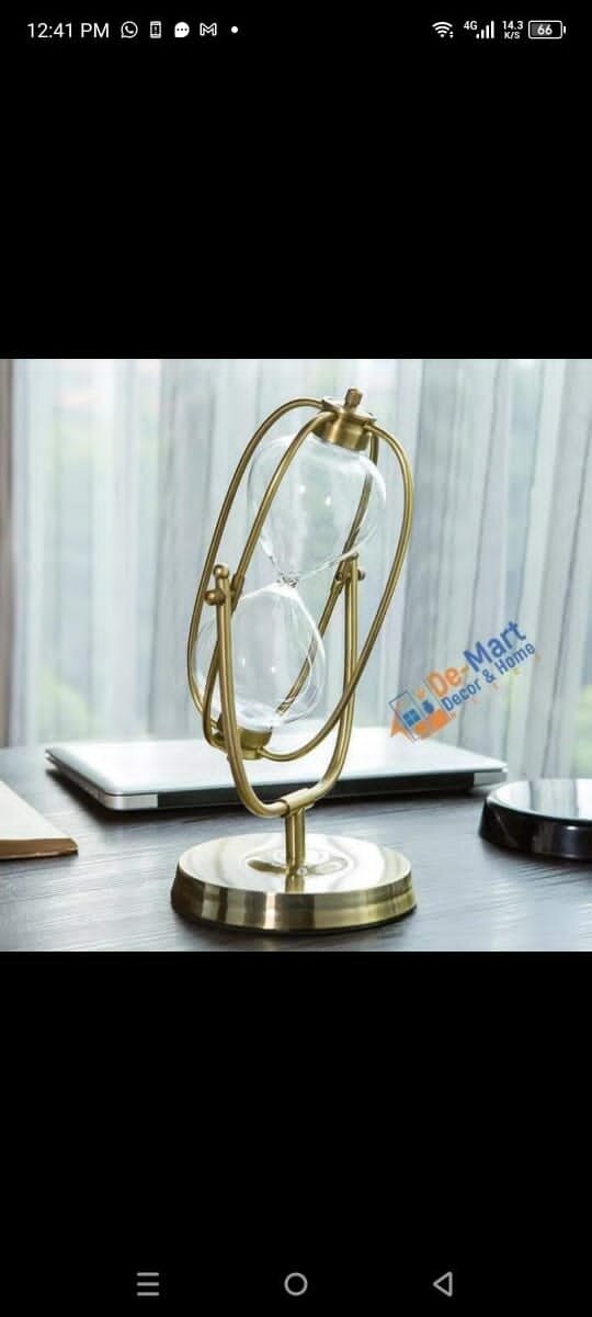 ROTATING HOUR GLASS/SAND TIMER
