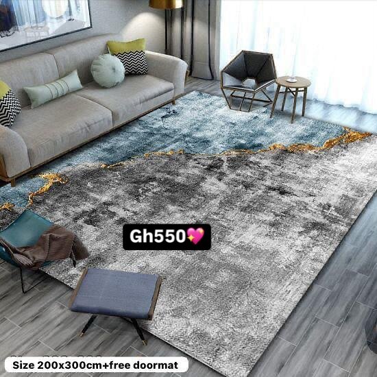 Beautiful and cozy patterned carpet