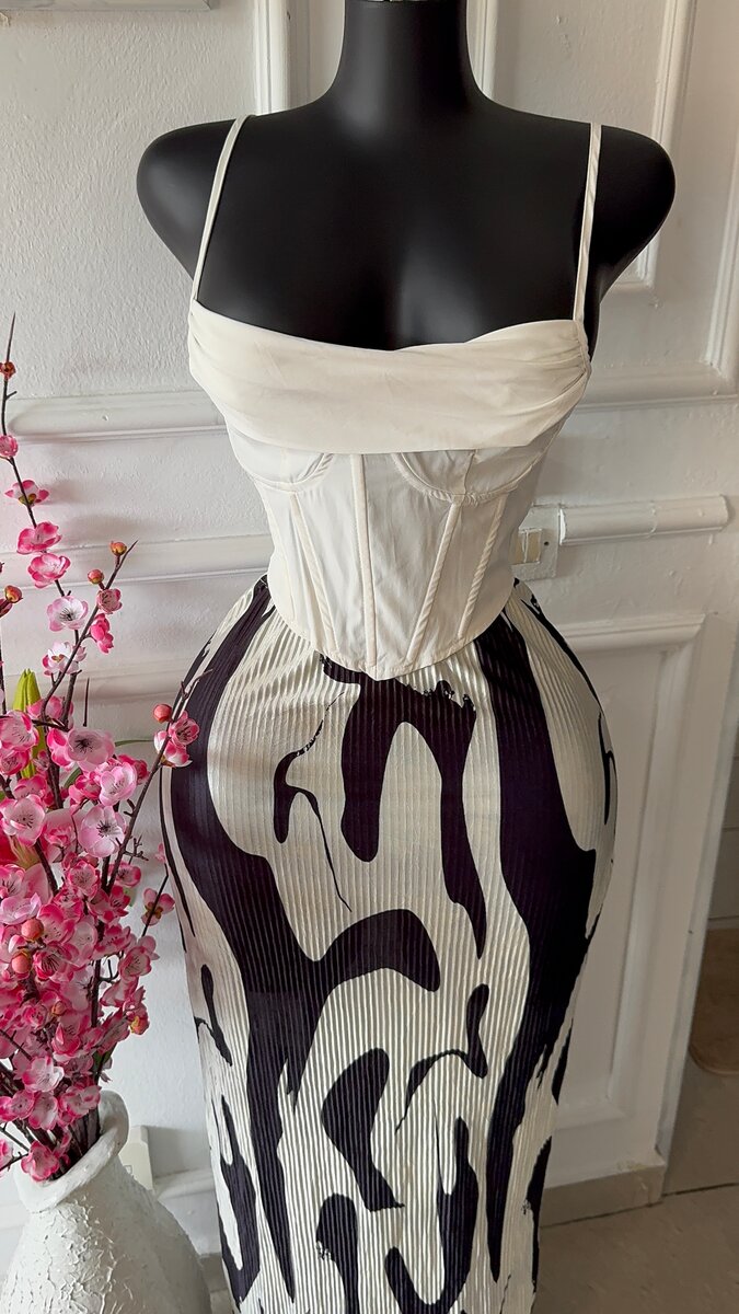 Robe longue élégante femme