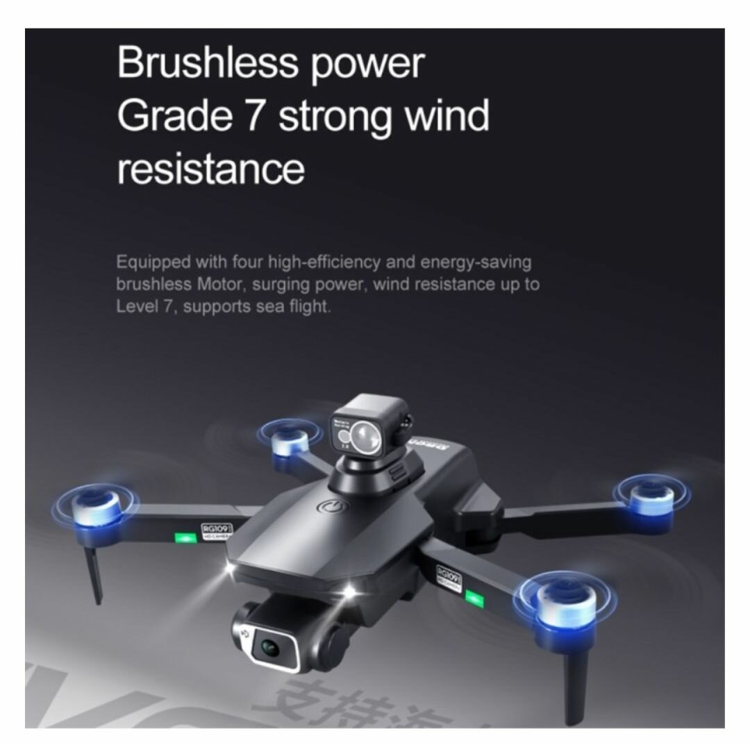 PJC RG109 MAX DUAL CAMERA HD DRONE GPS+LASER OBSTACLE