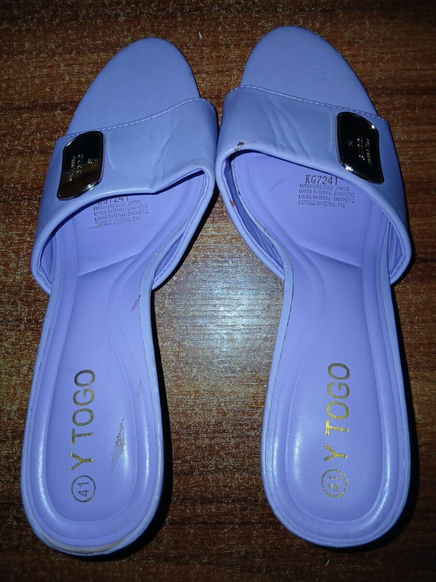 Mules à talons lavande élégants