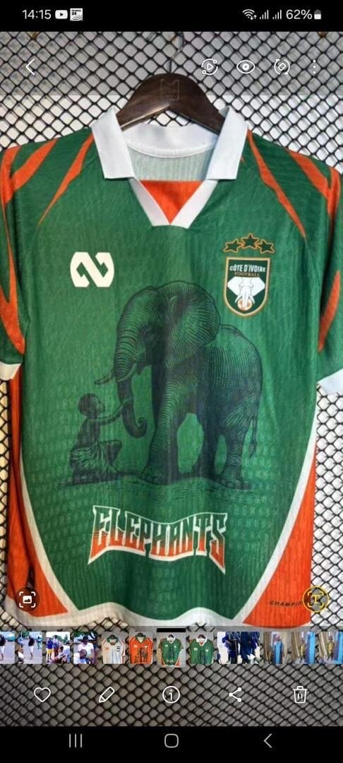 Maillot Côte d'Ivoire Éléphants