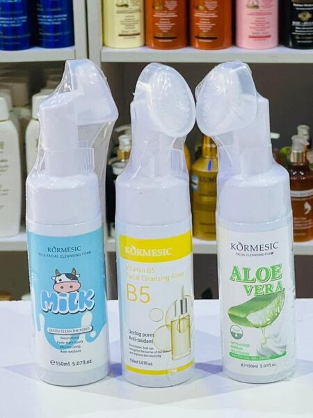 Kormesic facial cleansing foam