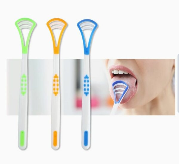 Tongue/Scraper & Cleaners dents.