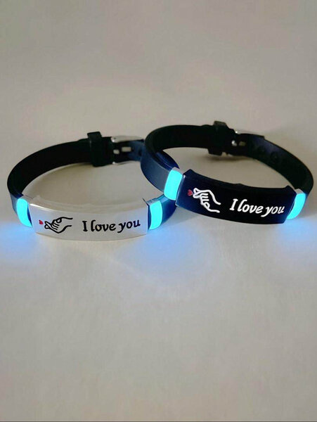 Bague lumineuse couple