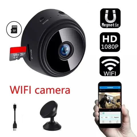 Mini Caméra WiFi de surveillance A9