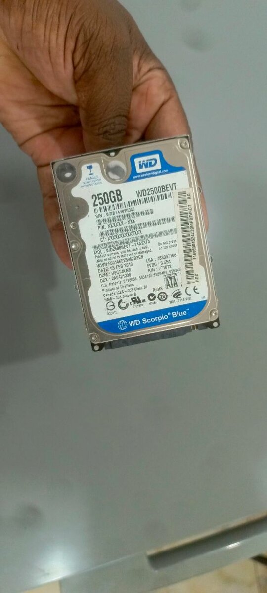 Disc dur 256 GB externe