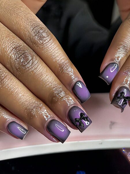 Vernis à Ongles Gradient Violet