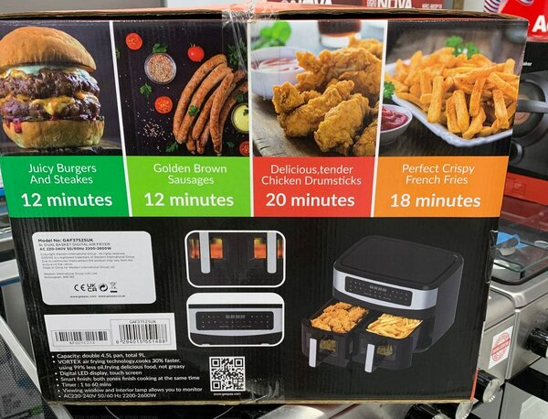 Geepas 9.2litres air fryer