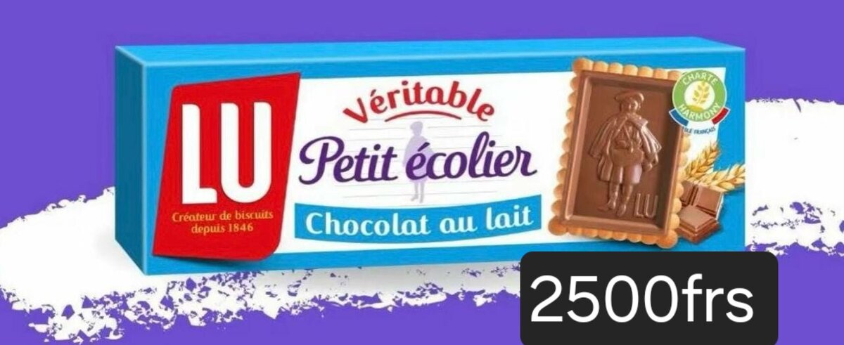 Biscuits LU Petit Écolier Chocolat au Lait