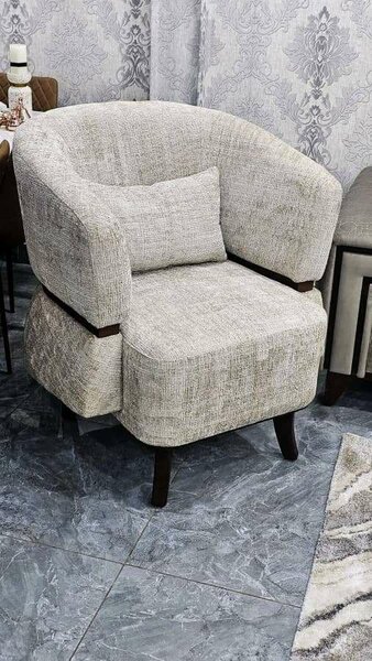 Fauteuil moderne rembourré