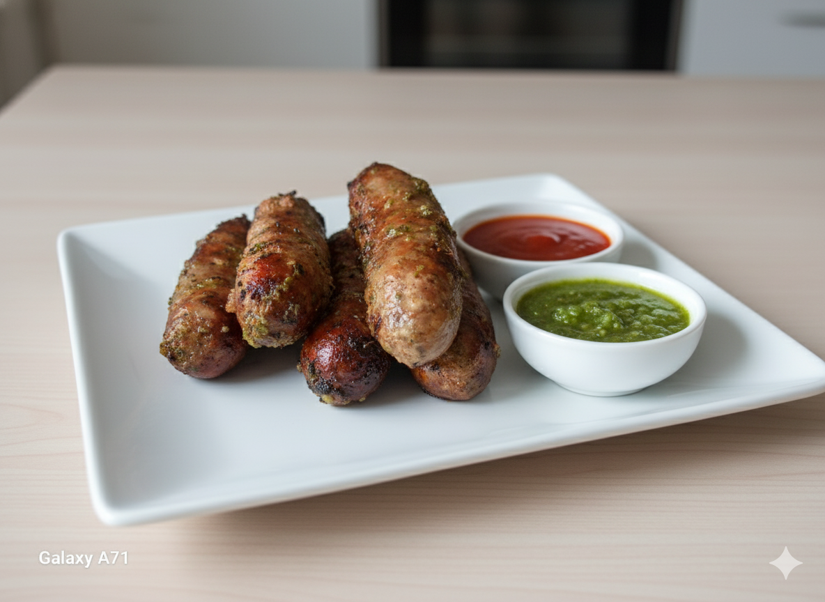 Saucisses de mouton Grillées