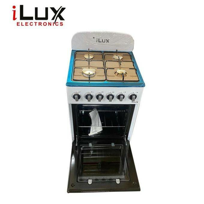 Ilux Cuisinière - Gaz 4 Feux LXG-50CW