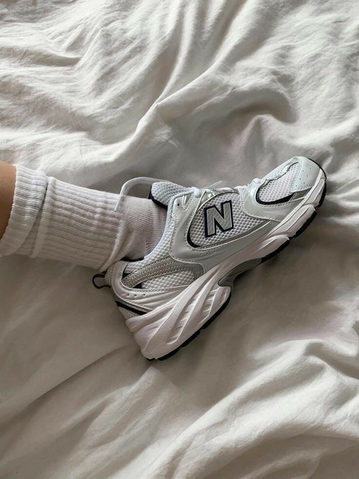 Chaussures de sport blanches unisexes