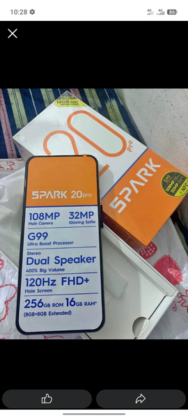 Tecno Spark 20 Pro 256Go