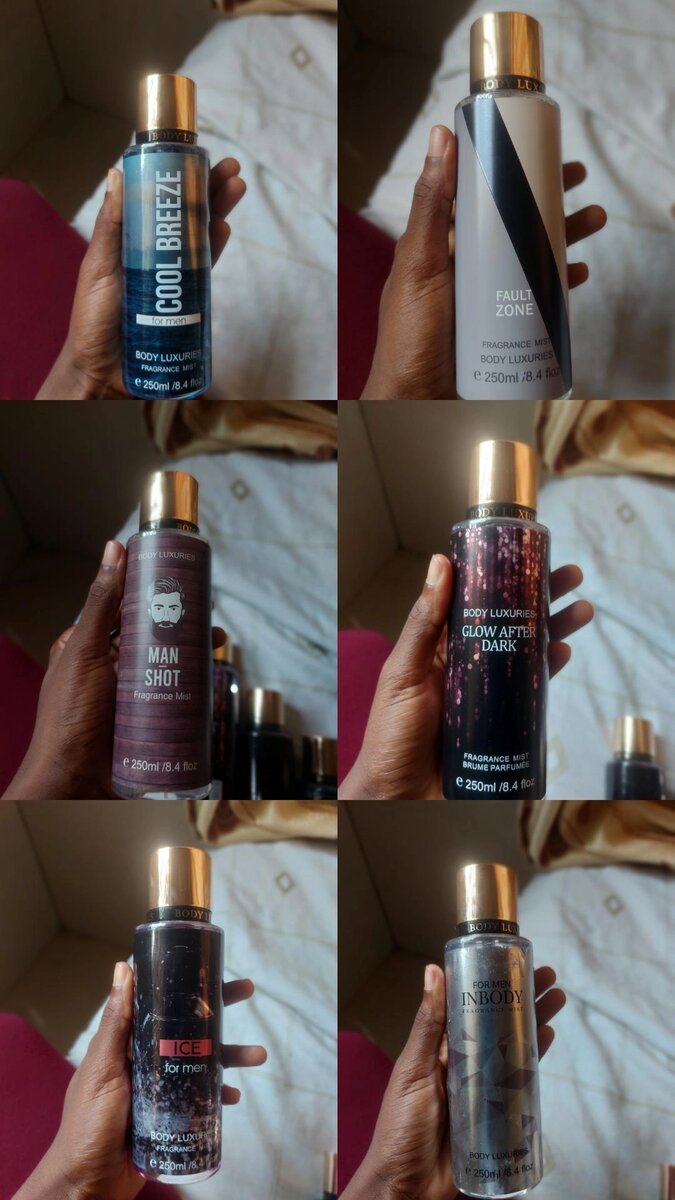 Body Luxurious Men Splashes