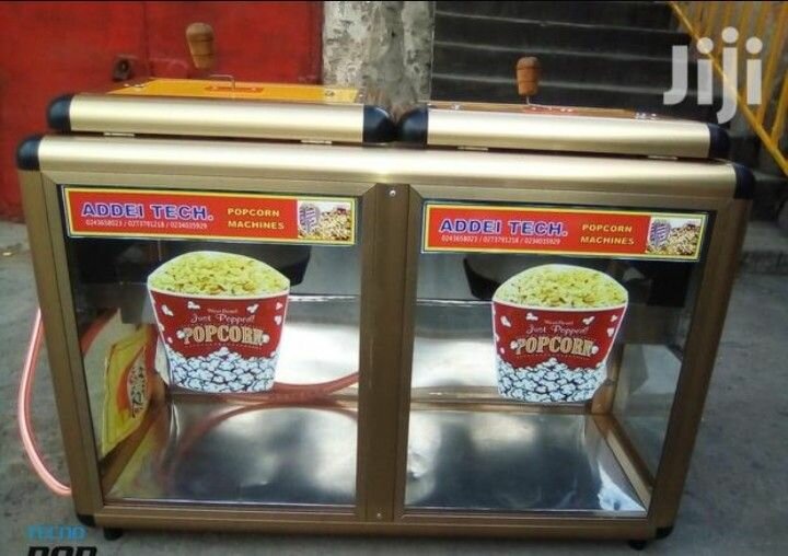 Double Popcorn Machine ( Electric and Gas )