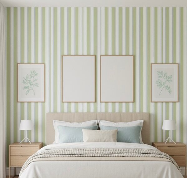 papier peint à rayures