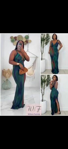 Robe Longue Évasée Élégante