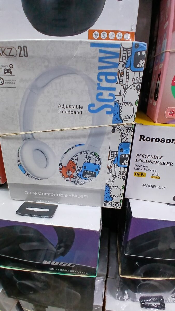 Casque Audio Graffiti Coloré