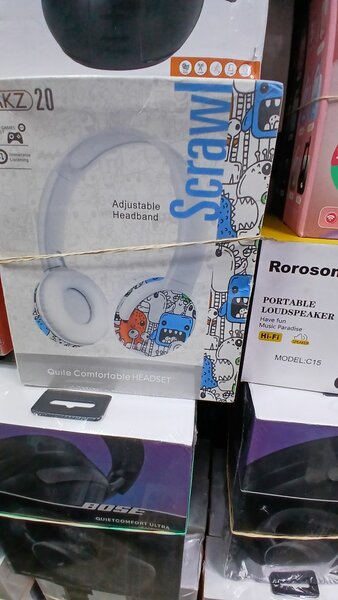 Casque Audio Graffiti Coloré