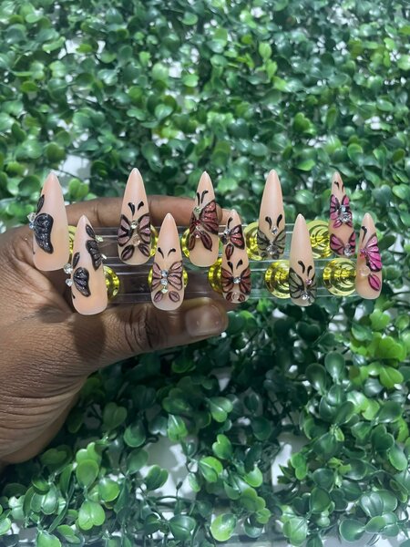 Ongles Papillon Artificiels