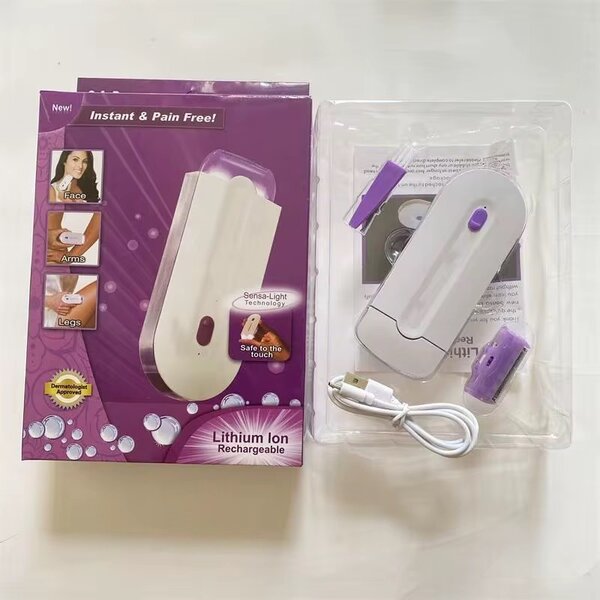 Épilateur Rechargeable Sans Douleur