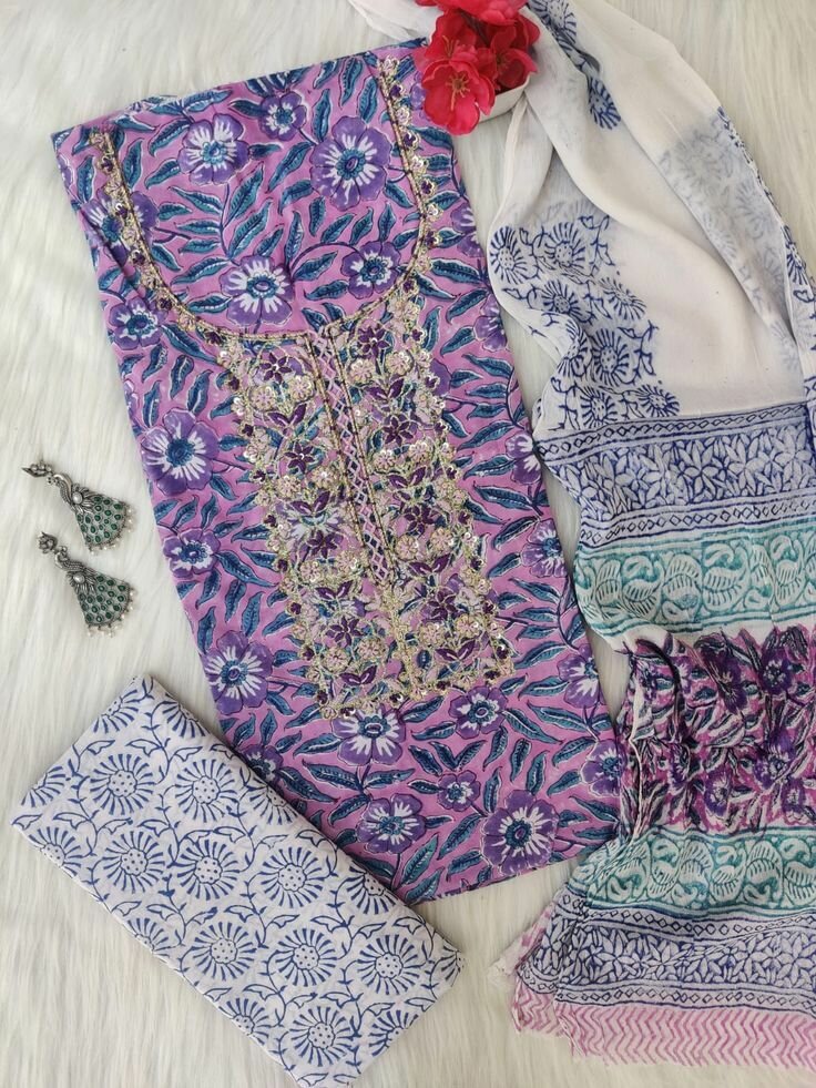 Cotton Closet 3 Peace Suit