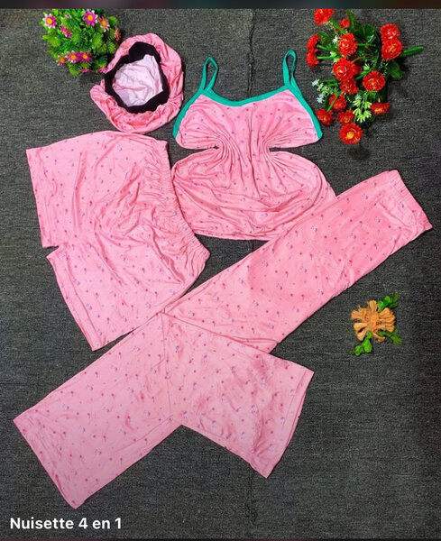 Ensemble nuit 3 en 1 coloré