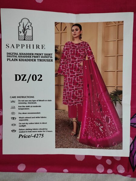 Amazing 3 piece khaddar suit for women