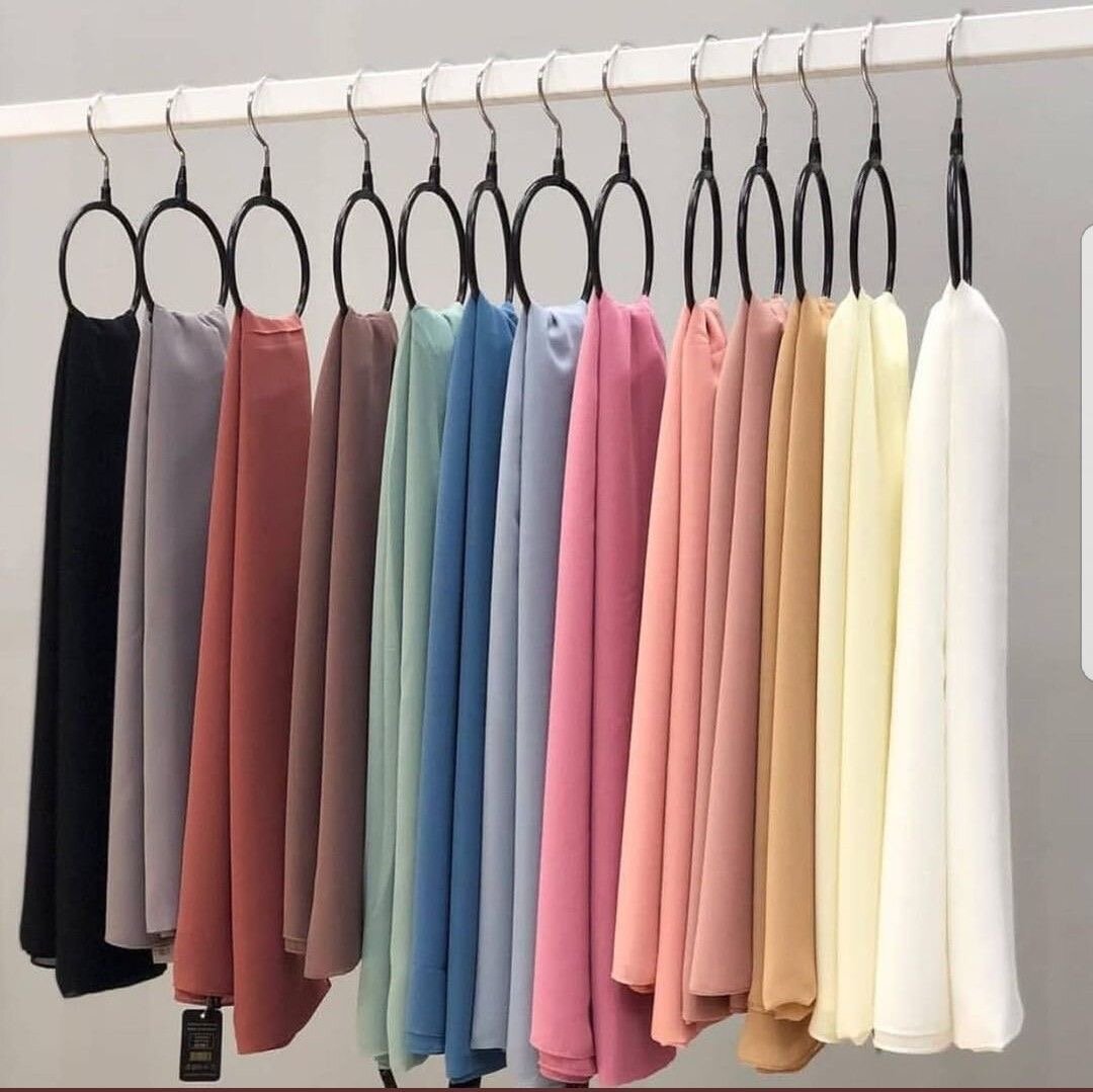 Écharpe Hijab en Mousseline