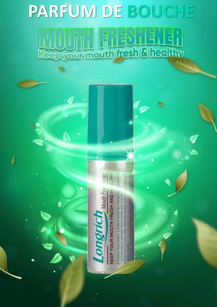 Spray rafraîchissant bouche
