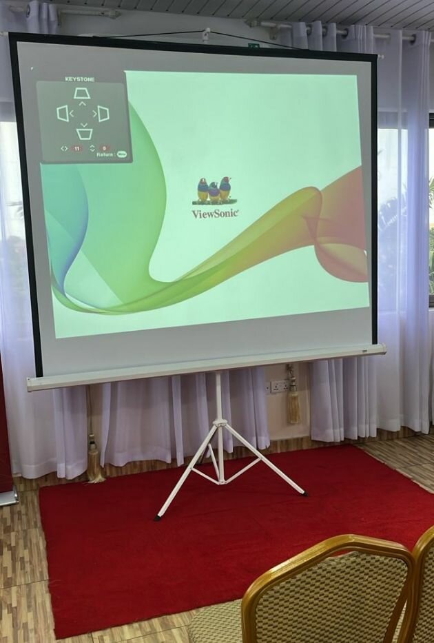 Rentals of projector, tripod screen & wireless HDMI