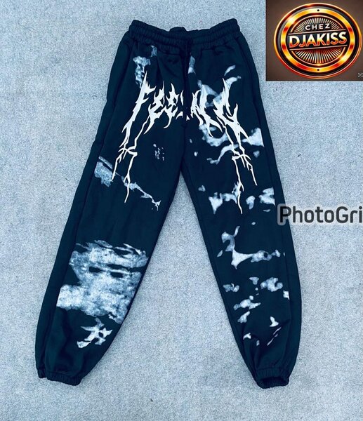 Pantalon jogger graphique unisexe
