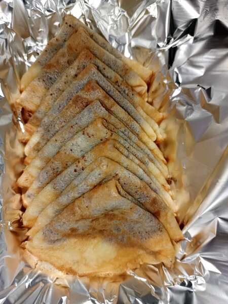 Crêpes mixte au Nutella