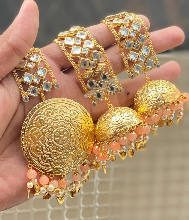 Artificial earrings