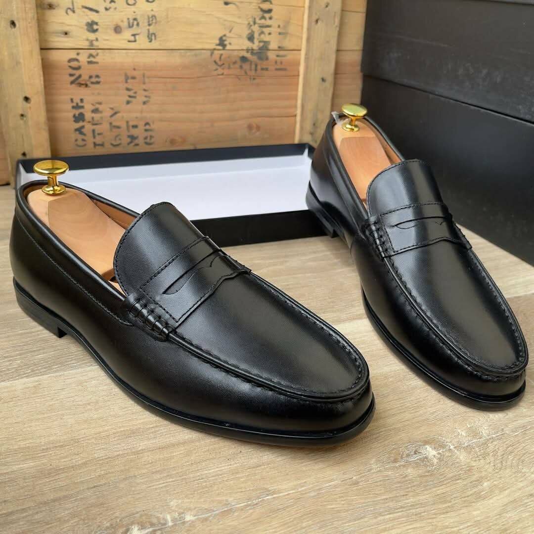 Mocassin noir