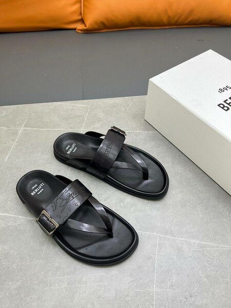 Sandales Noires en Cuir Élégantes