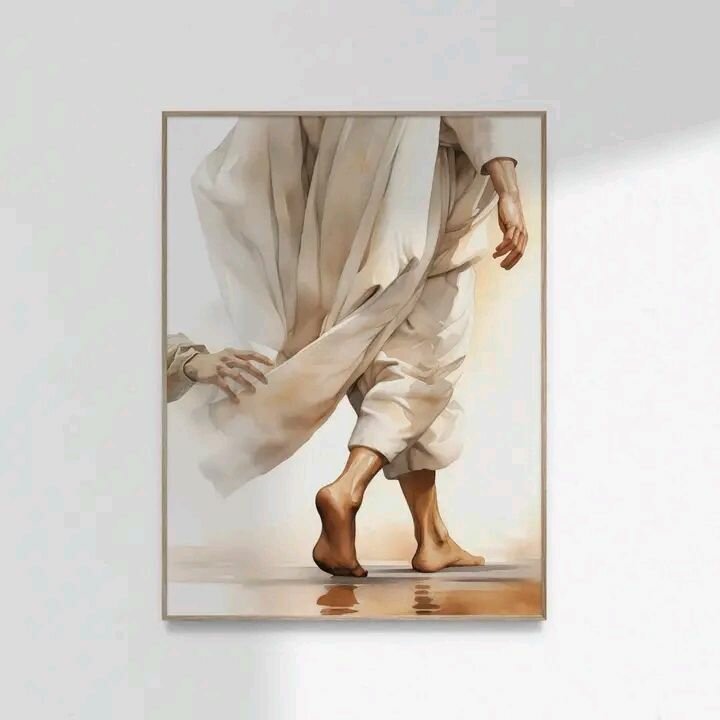 Tableau éléphant lune