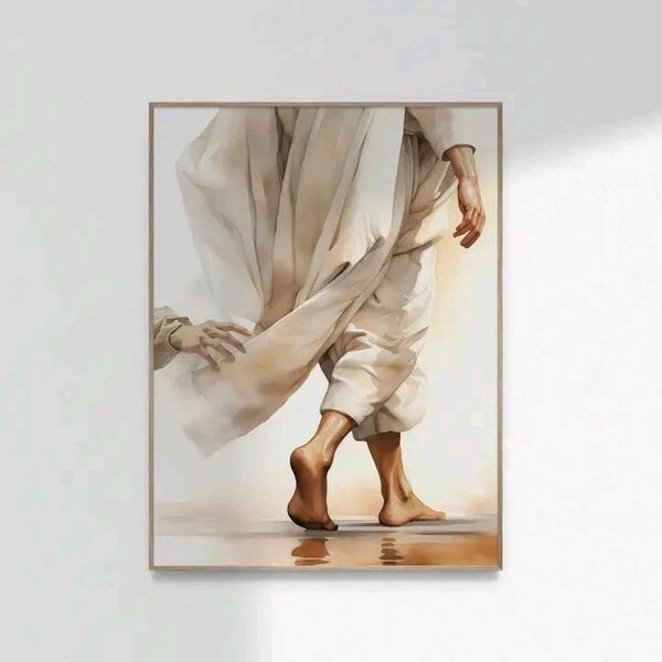 Tableau éléphant lune