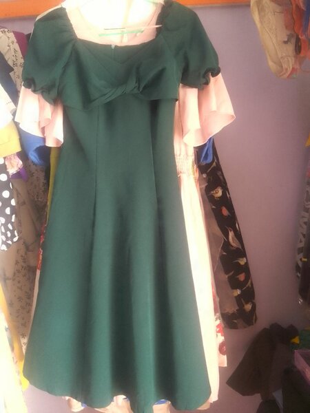 Green dress
