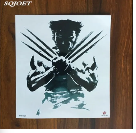 3D Modern Design Temporary Tattoo