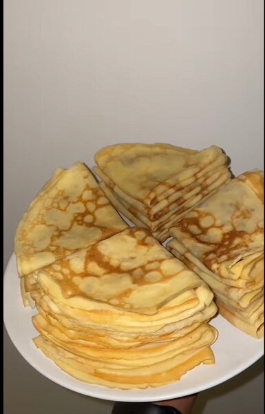 Crêpes maison moelleuses