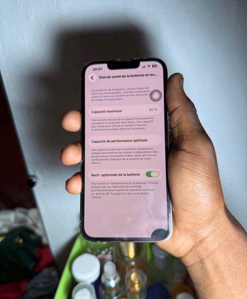 Smartphone dernière génération