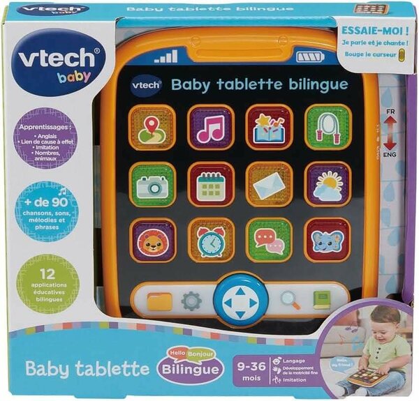 Vtech-Baby tablette bilingue