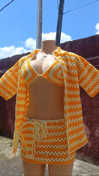 Ensemble Crochet Plage Femme