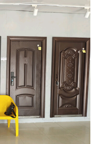 Portes blindées en acier