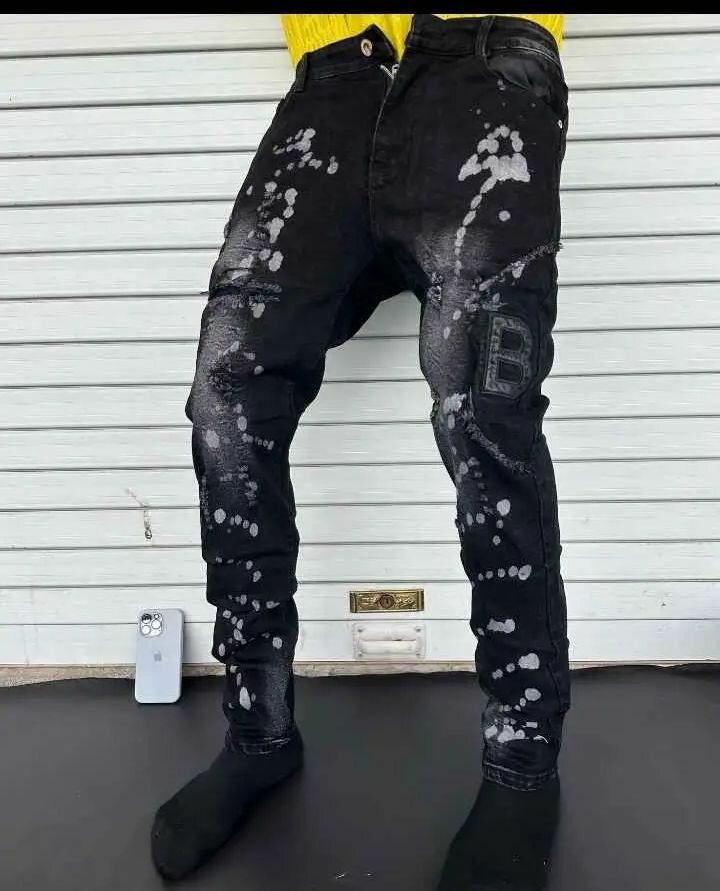 Jeans tendance déchirés